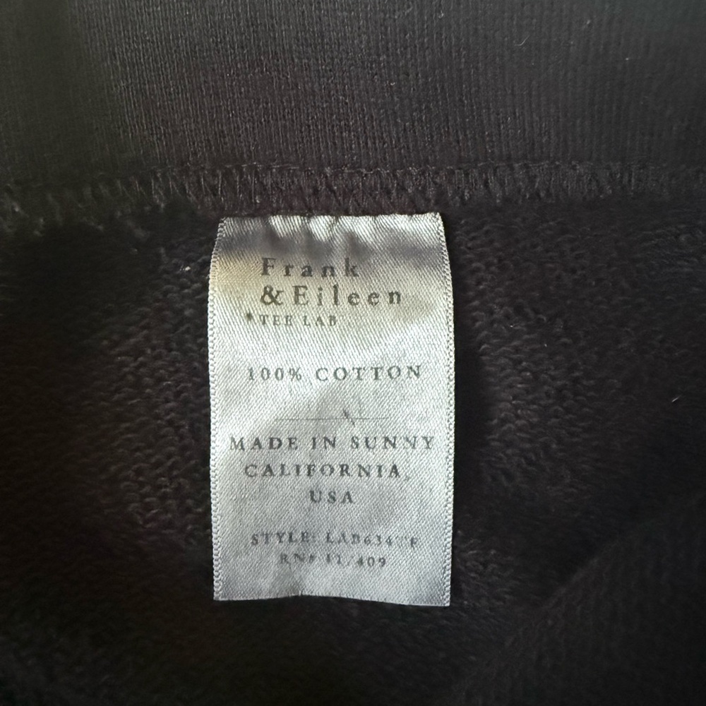 Frank & Eileen Black CATHERINE 24" Favorite Sweatpant Size Small - Picture 6 of 6